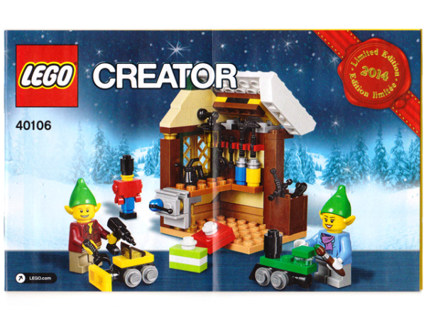 Конструктор LEGO Creator 40106 Мастерская эльфов